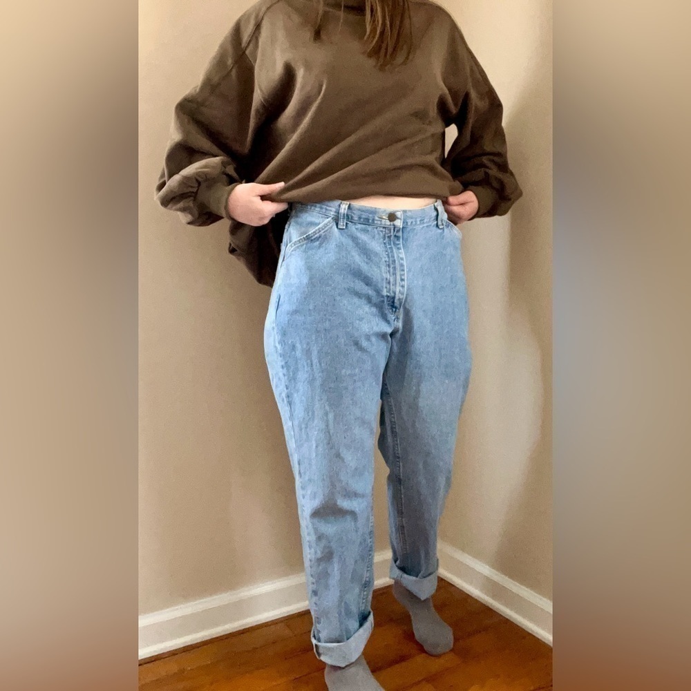 Wrangler Light Blue Straight Leg Jeans